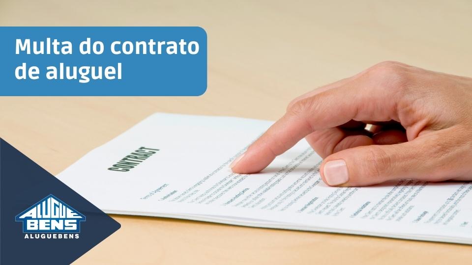 Multa do Contrato de Aluguel. Baixe nosso infográfico para entender melhor